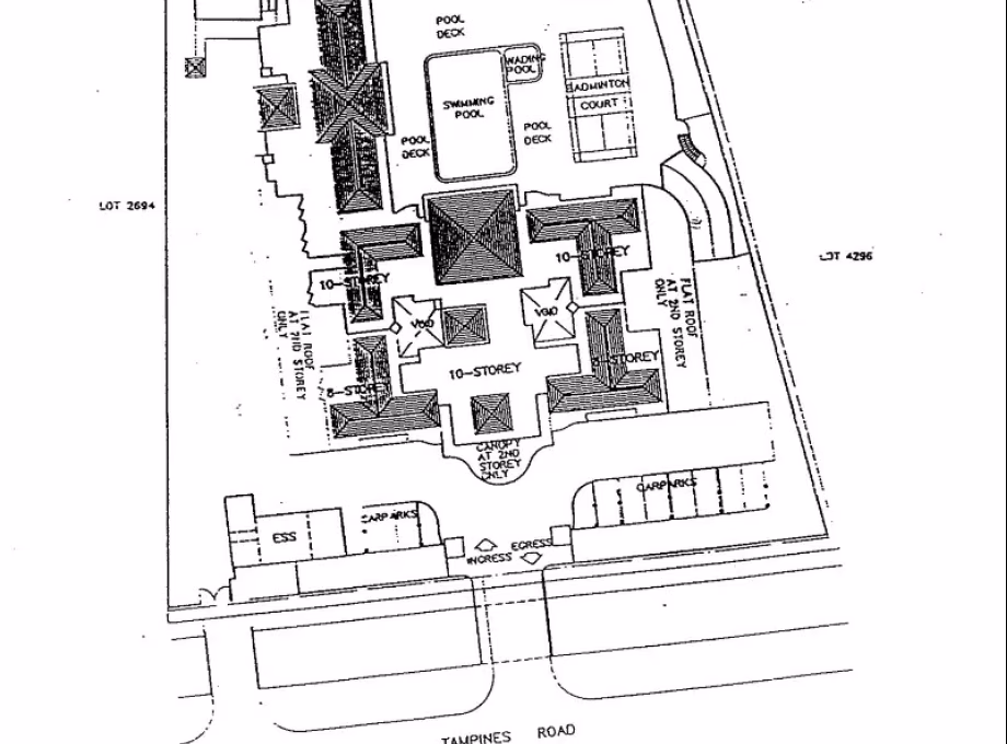 整套出租 • 新加坡河 •  Fortune Park • S$6800 • 共管公寓 • 1270ft² / 117m² 照片