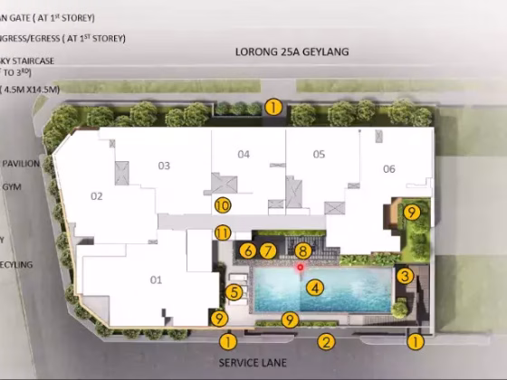 房屋出售 • 欧南 •  Advance Apartments • S$1780000 • 住宅公寓 • 893ft² / 82m² 照片