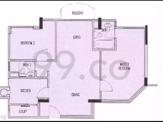房屋出售 • 诺维娜 •  Leedon 2 • S$2109450 • 共管公寓 • 861ft² / 79m² 照片