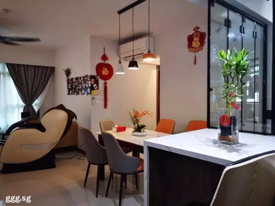 整套出租 • 三巴旺 •  Woodlands Drive 60 • S$3750 • 4房(3臥室) • 1001ft² / 92m² 照片