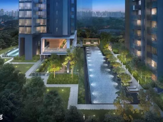 房屋出售 • 诺维娜 •  Leedon Green • S$1412000 • 住宅公寓 • 474ft² / 44m² 照片