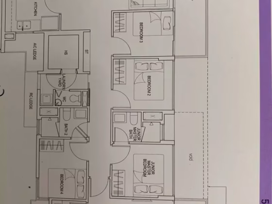 整套出租 • 林厝港 •  Westwood Residences Ec • S$7300 • 执行公寓 • 1475ft² / 137m² 照片