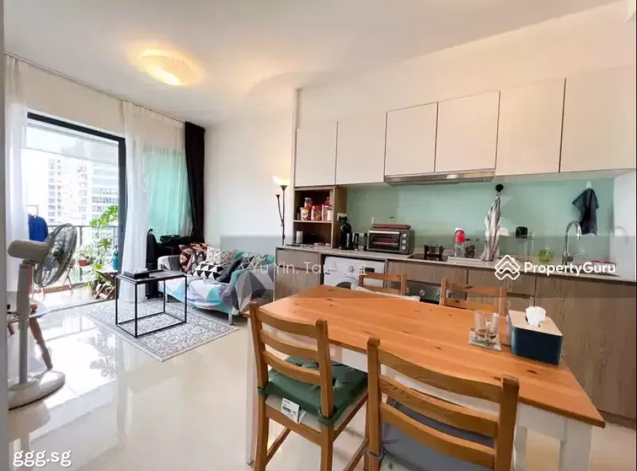 整套出租 • 新加坡河 •  Kingsford Waterbay • S$2600 • 住宅公寓 • 474ft² / 44m² 照片