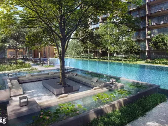 房屋出售 • 马林百列 •  Tembusu Grand • S$3500000 • 住宅公寓 • 1432ft² / 133m² 照片