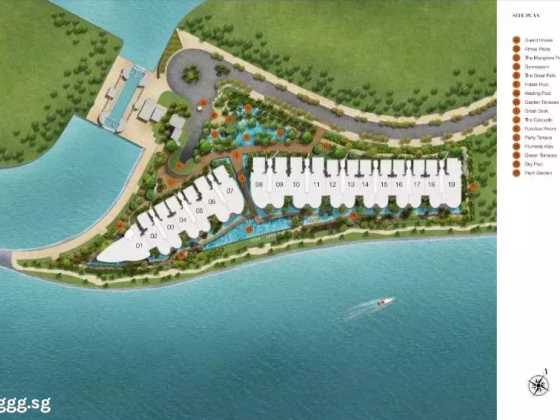 房屋出售 • 南部群岛 •  Seascape @ Sentosa Cove • S$4500000 • 住宅公寓 • 2161ft² / 200m² 照片