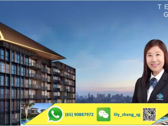 房屋出售 • 新邦 •  Tembusu Grand • S$1200000 • 住宅公寓 • 527ft² / 48m² 照片