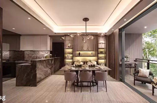 房屋出售 • 诺维娜 •  Leedon Green • S$2490000 • 共管公寓 • 818ft² / 75m²