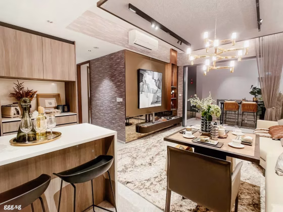 房屋出售 • 马林百列 •  Parc Rampai • S$1960000 • 共管公寓 • 1044ft² / 96m² 照片