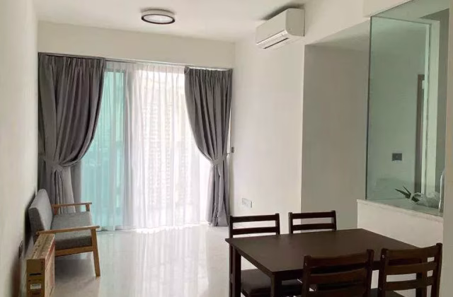 整套出租 • 蔡厝港 •  Queens Peak • S$6700 • 住宅公寓 • 840ft² / 78m²