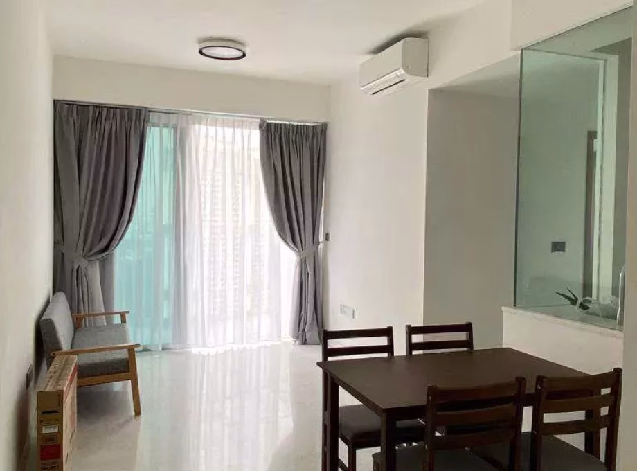 整套出租 • 蔡厝港 •  Queens Peak • S$6700 • 住宅公寓 • 840ft² / 78m² 照片