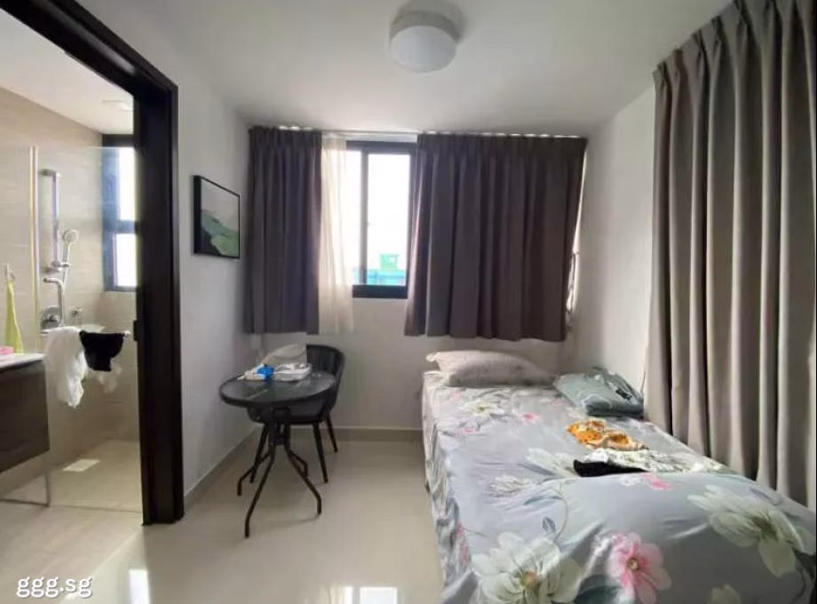 单间出租 • 欧南 •  Guillemard Suites • S$2200 • 住宅公寓 • 主人房 照片