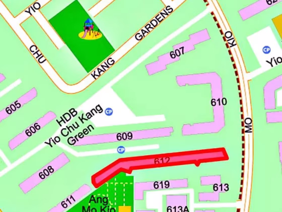 整套出租 • 乌节 • 612 Ang Mo Kio Avenue 4 • S$3500 • 4房(3臥室) • 960ft² / 89m² 照片