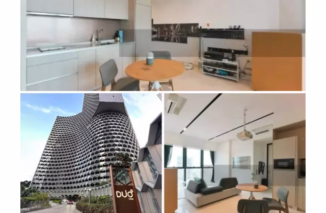 整套出租 • 淡滨尼 •  Duo Residences • S$3000 • 共管公寓 • 