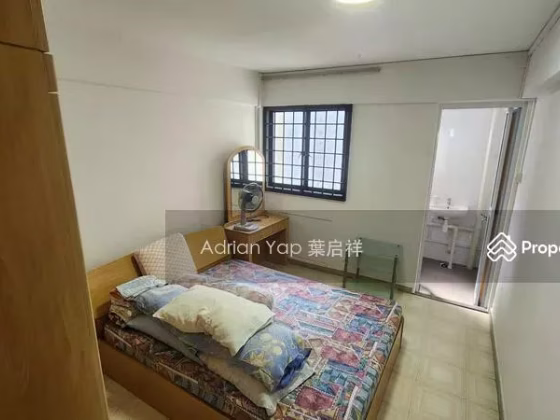 单间出租 • 武吉巴督 • 135 Bukit Batok West Avenue 6 • S$1300 • 3房(2臥室) • 主人房 照片