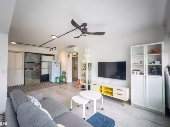 整套出租 • 新加坡河 • 932B Hougang Avenue 9 • S$2800 • 3房(2臥室) • 990ft² / 91m² 照片
