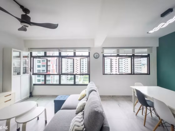 整套出租 • 新加坡河 • 932B Hougang Avenue 9 • S$2800 • 3房(2臥室) • 990ft² / 91m² 照片