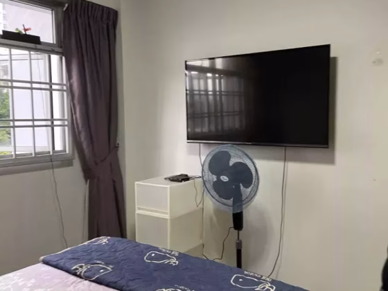单间出租 • 西部集水区 • 523B Tampines Central 7 • S$1490 • 3房(2臥室) • 佣人房 照片