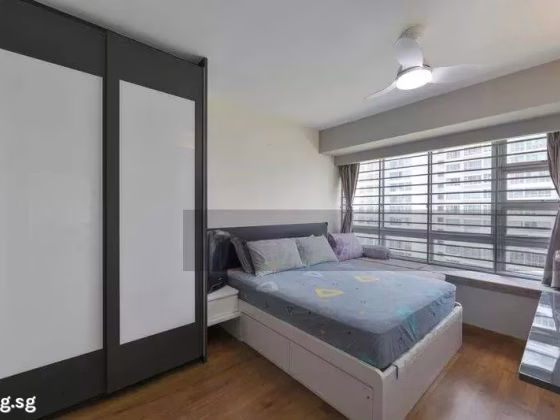 整套出租 • 武吉班让 • 417 Clementi Avenue 1 • S$2900 • 3房(2臥室) • 807ft² / 74m² 照片