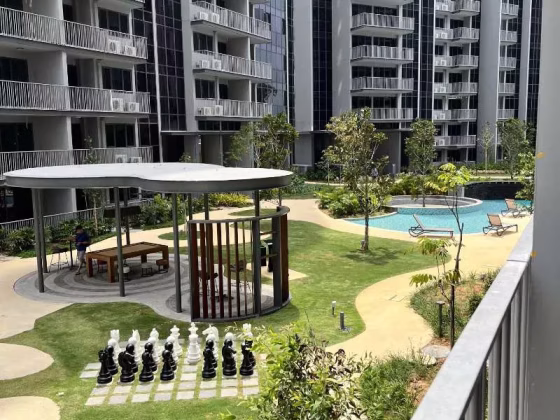 整套出租 • 新加坡河 •  The Florence Residences • S$3500 • 2房(1臥室) • 527ft² / 48m² 照片