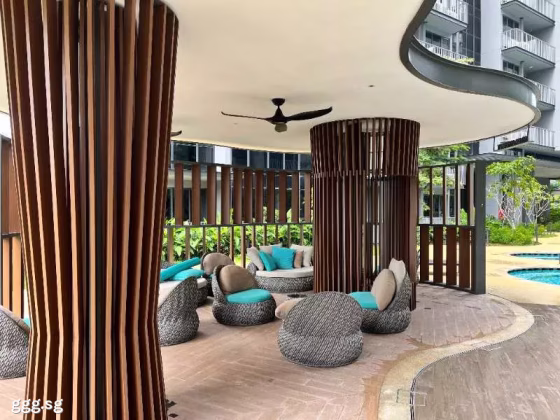 整套出租 • 新加坡河 •  The Florence Residences • S$3500 • 2房(1臥室) • 527ft² / 48m² 照片