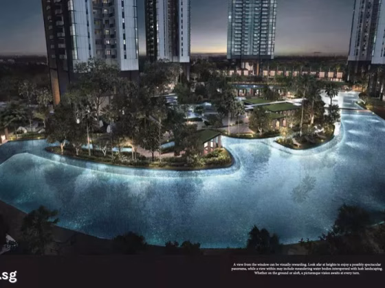 整套出租 • 蔡厝港 •  Normanton Park • S$4900 • 共管公寓 • 775ft² / 71m² 照片