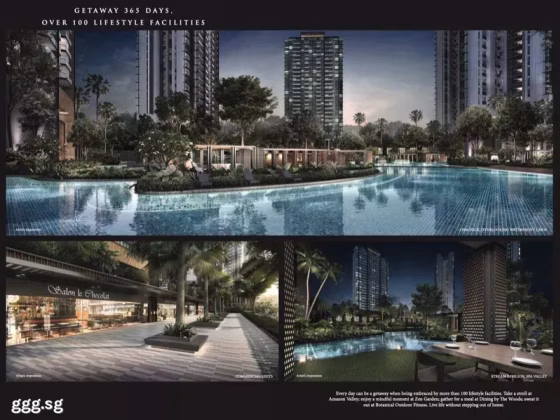 整套出租 • 蔡厝港 •  Normanton Park • S$4900 • 共管公寓 • 775ft² / 71m² 照片