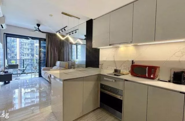 整套出租 • 欧南 •  Eunosville • S$3200 • 共管公寓 • 743ft² / 69m²