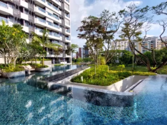 房屋出售 • 马林百列 •  The Tre Ver • S$1450000 • 住宅公寓 • 689ft² / 64m² 照片