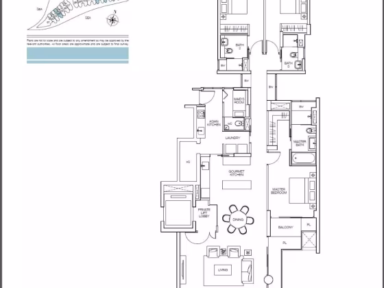 房屋出售 • 南部群岛 •  Seascape @ Sentosa Cove • S$4500000 • 住宅公寓 • 2161ft² / 200m² 照片
