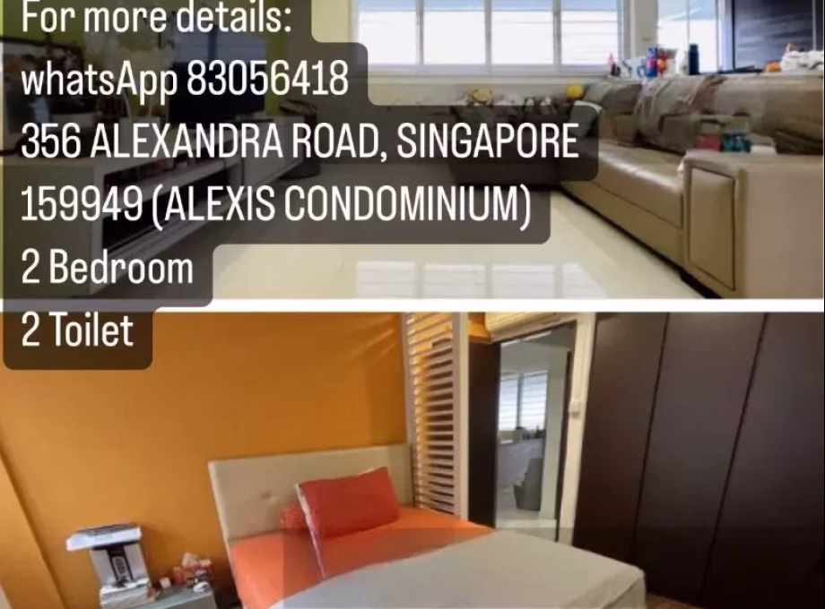 整套出租 • 蔡厝港 •  Alexis • S$3000 • 共管公寓 • 775ft² / 71m² 照片