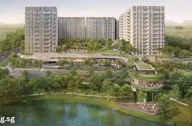 单间出租 • 马林百列 •  The Woodleigh Residences • S$1800 • 住宅公寓 • 普通房