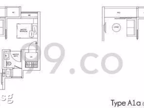 整套出租 • 武吉班让 •  The Sorrento • S$3400 • 住宅公寓 • 441ft² / 40m² 照片