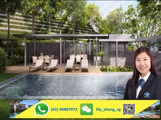 房屋出售 • 蔡厝港 •  Blossoms By The Park • S$2386000 • 住宅公寓 • 1044ft² / 96m² 照片