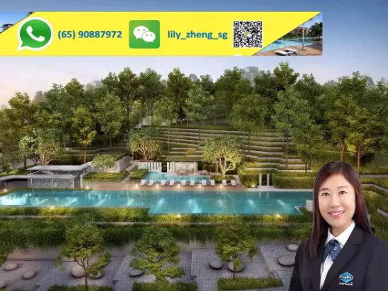 房屋出售 • 蔡厝港 •  Blossoms By The Park • S$2386000 • 住宅公寓 • 1044ft² / 96m² 照片