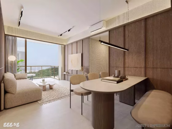 房屋出售 • 武吉巴督 •  Hillhaven • S$1835000 • 住宅公寓 • 958ft² / 89m² 照片