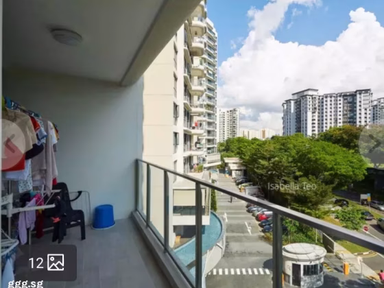 单间出租 • 碧山 •  Esparina Residences • S$55 • 住宅公寓 • 短租房 照片