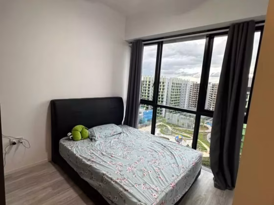单间出租 • 马林百列 •  The Woodleigh Residences • S$2600 • 住宅公寓 • 主人房 照片