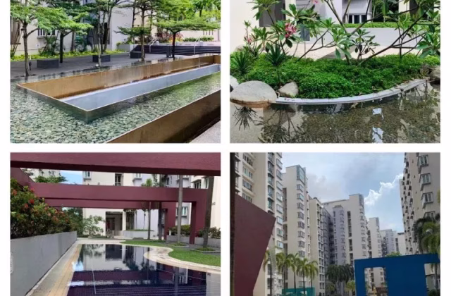 单间出租 • 林厝港 •  The Floravale • S$1200 • 共管公寓 • 普通房