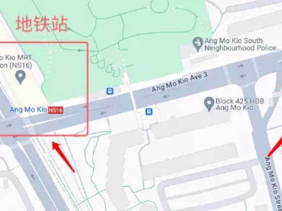 单间出租 • 乌节 • 426 Ang Mo Kio Avenue 3 • S$1000 • 4房(3臥室) • 普通房 照片