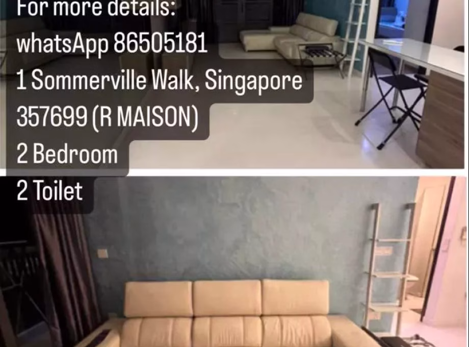 整套出租 • 中央集水区 •  R Maison • S$3000 • 住宅公寓 • 936ft² / 86m² 照片