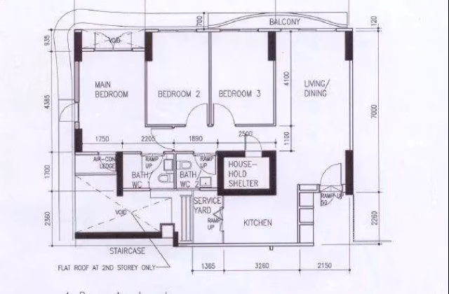 整套出租 • 樟宜 • 308 Punggol Walk • S$4200 • 4房(3臥室) • 
