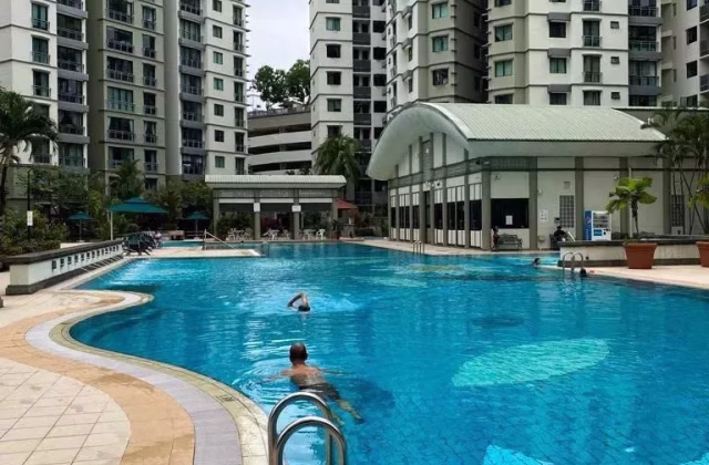 单间出租 • 西部集水区 •  Simei Green Condominium • S$600 • 住宅公寓 • 床位出租