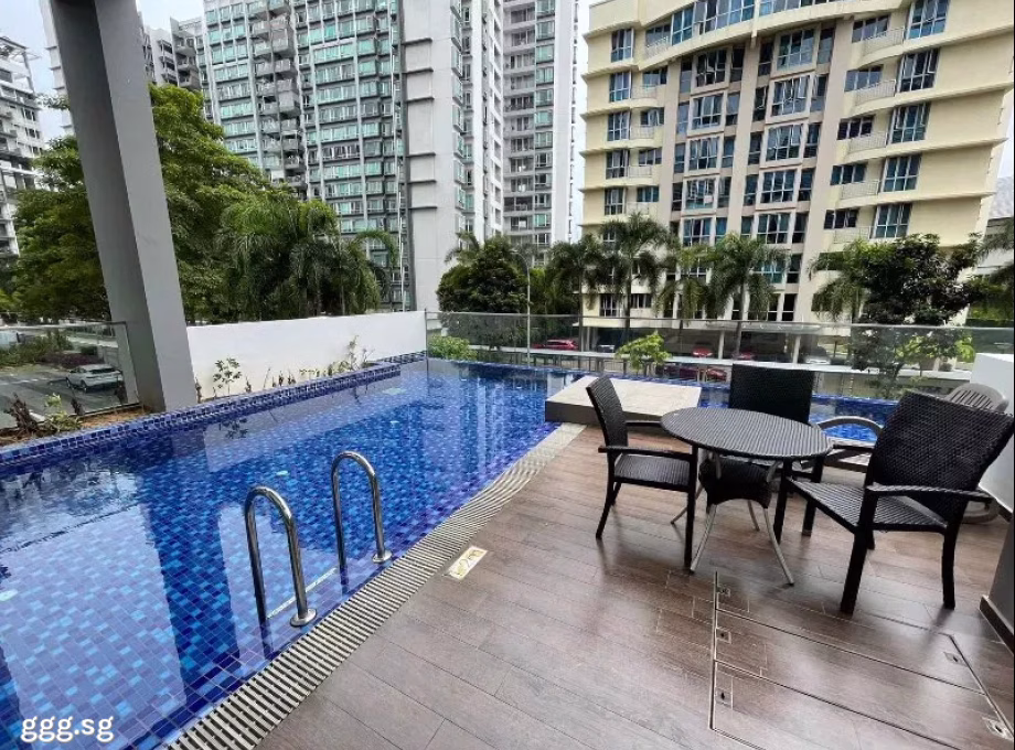 整套出租 • 马林百列 •  Leicester Suites • S$3500 • 住宅公寓 • 480ft² / 44m² 照片