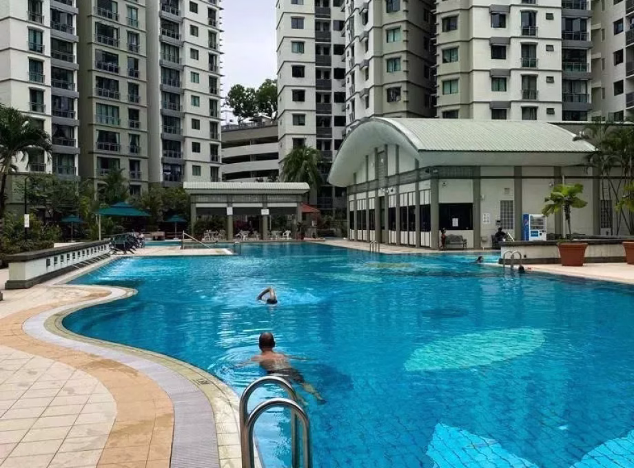 单间出租 • 西部集水区 •  Simei Green Condominium • S$950 • 共管公寓 • 普通房 照片