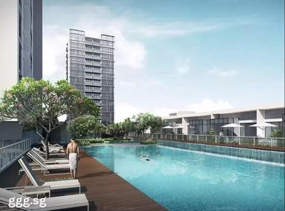房屋出售 • 欧南 •  Waterbank At Dakota • S$3300 • 共管公寓 • 484ft² / 44m² 照片