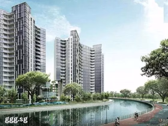 整套出租 • 欧南 •  Waterbank At Dakota • S$3300 • 共管公寓 • 484ft² / 44m² 照片