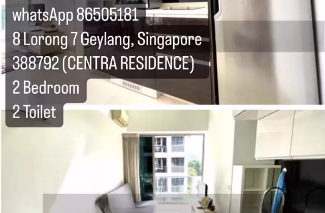 整套出租 • 欧南 •  Centra Residence • S$3000 • 住宅公寓 • 1055ft² / 98m²