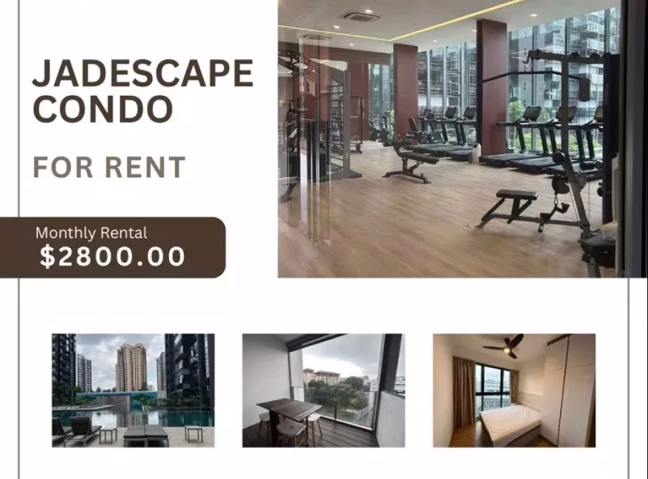 整套出租 • 市中心 •  Jadescape • S$2800 • 共管公寓 • 528ft² / 49m² 照片