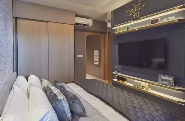 整套出租 • 欧南 •  The Antares • S$3800 • 共管公寓 • 602ft² / 55m²