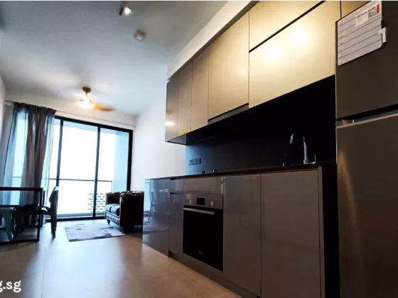 整套出租 • 欧南 •  The Antares • S$3800 • 共管公寓 • 602ft² / 55m² 照片